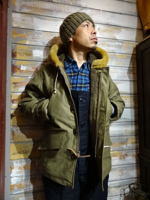 New！ COLIMBO ”MODIFIED B-11” MITHCELL AIRCREW PARKA Light Olive