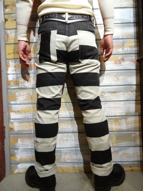 New！ ROAD RUNER KOBE ”PRISONER”Stretch Slim Pants : ＯＬＤ ＳＴＡＮＤ ＵＰ ”奮いたて！”