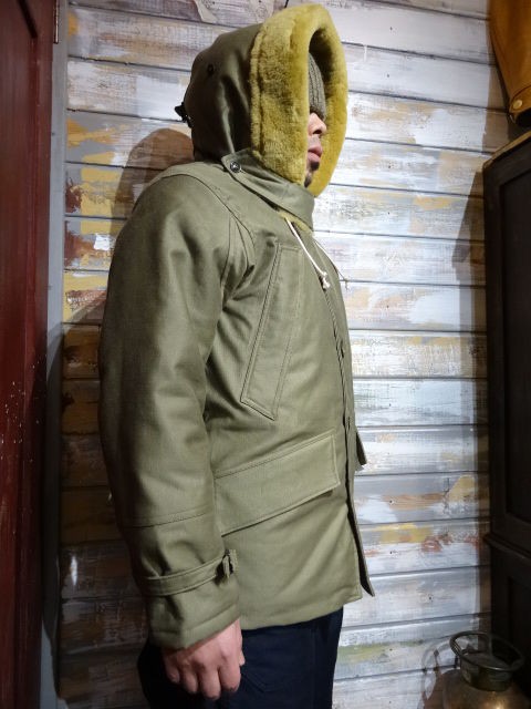 New！ COLIMBO ”MODIFIED B-11” MITHCELL AIRCREW PARKA Light Olive