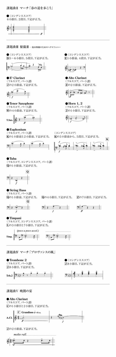 フルスコア 2018年　吹奏楽　コンクール　課題曲　フルスコア 8/28削除 最終値下げ 絶版2018年全日本吹奏楽コンクール課題曲