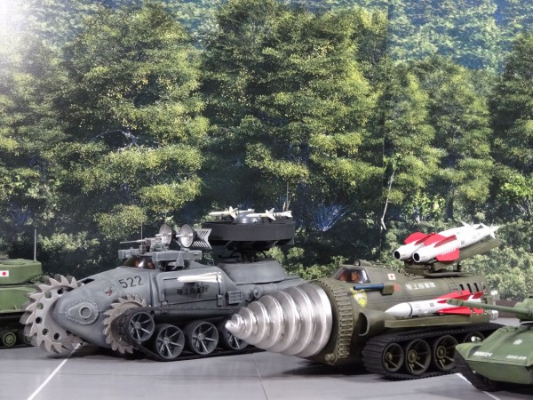 緑商会SF戦車 1／48モデル自作完成品 : ミドリ科学商店～1960