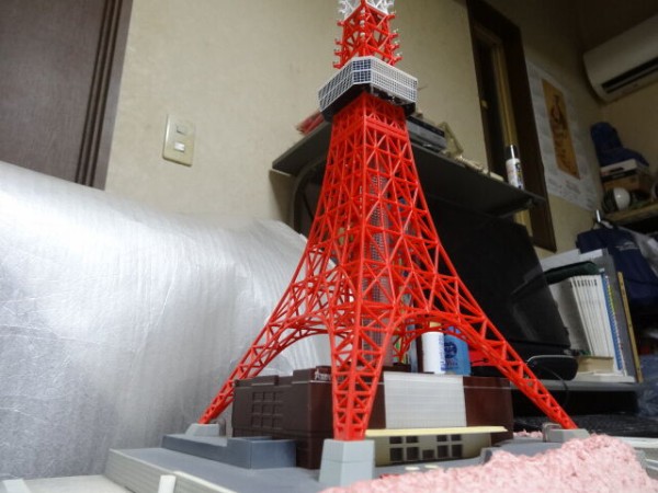 スケール 東京タワー 模型 1 500 木製 Yahoo オークション