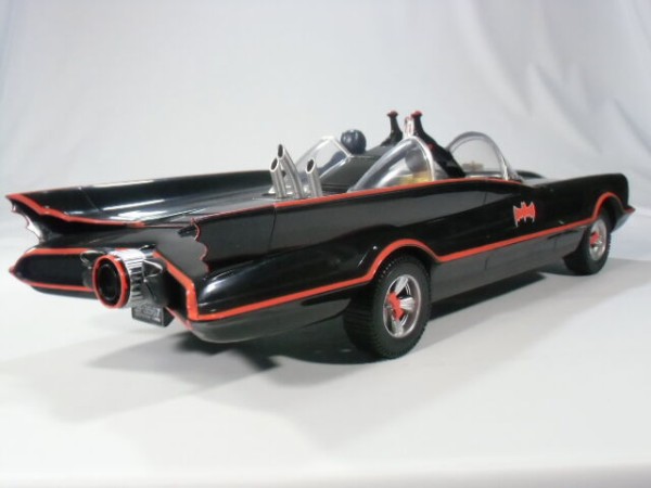 バットマン1966TVシリーズ バットサイクルとサイドカー バットモービル マテル カルトクラシックシリーズ バットマン(1966TV) バット