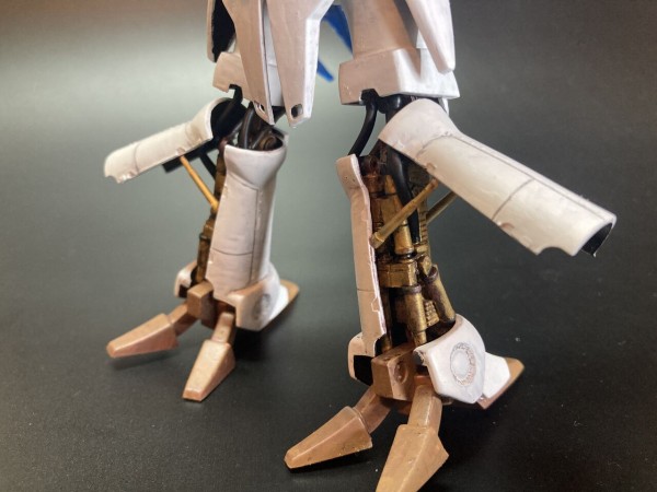 バンダイ旧キット1/144スケール「重戦機エルガイム Mk.1」重装備型