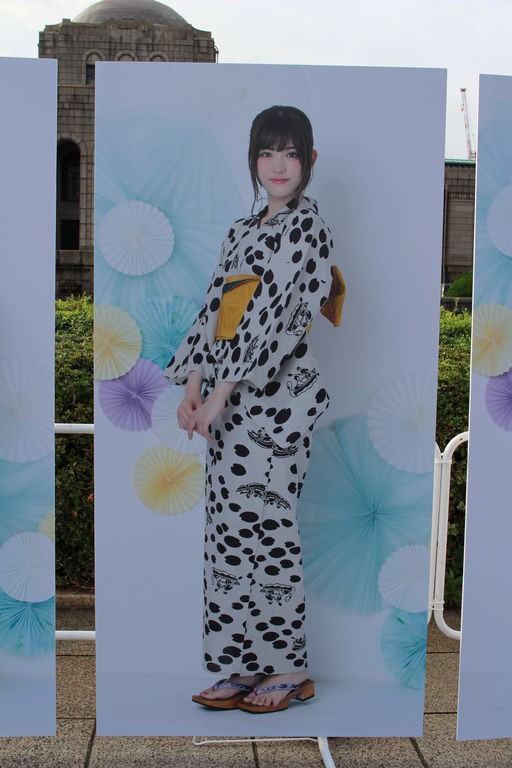 2018 真夏の全国ツアー井上小百合浴衣等身大パネル
