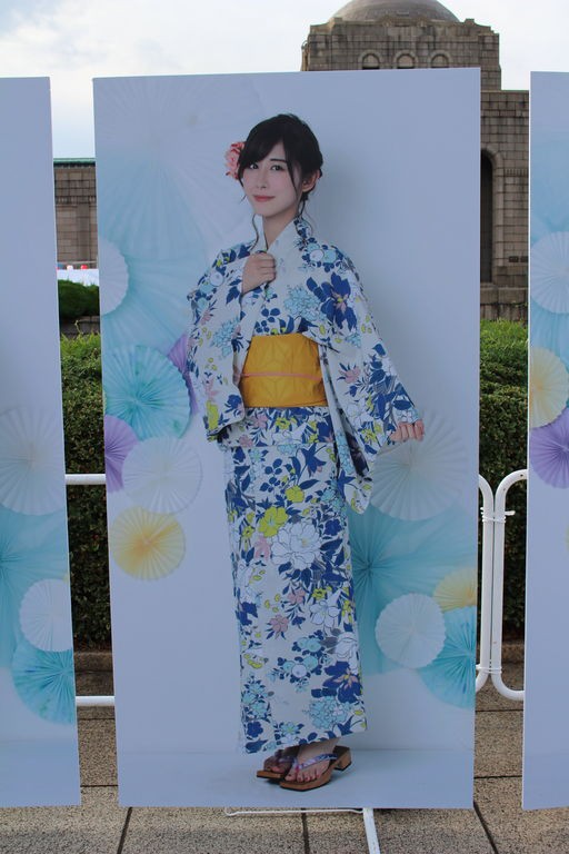 2018 真夏の全国ツアー　井上小百合　浴衣等身大パネル 2018 真夏の全国ツアー井上小百合浴衣等身大パネル