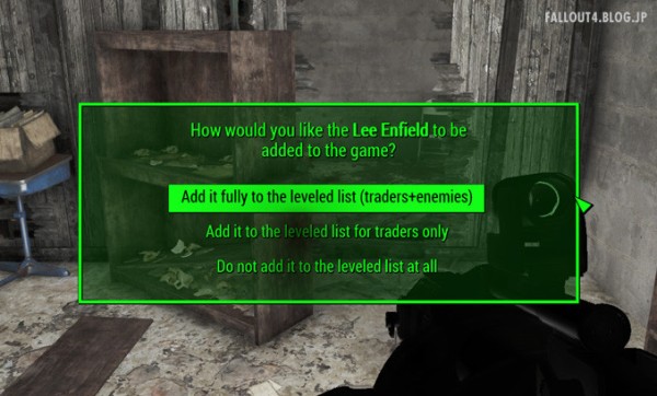 Lee Enfield No 4 Mk 1 V1 3 Fallout4 情報局