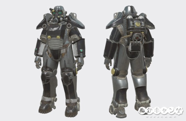 古代遺物ギルドパワーアーマー塗装 ぬかキャン Fallout 76 サバイバルガイド