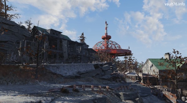 プレザントバレーのキャビン Pleasant Valley Cabins Fallout 76 サバイバルガイド ぬかキャン