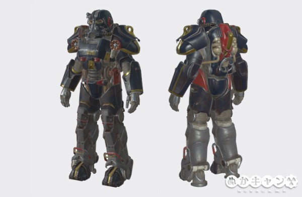 Fallout 4 T-60 アトムキャッツ塗装（ストア限定品） Fallout 4T-60 Power Armor Exclusive Atom Cats – threezero store