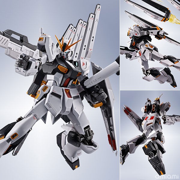 METAL ROBOT魂 機動戦士ガンダム 逆襲のシャア Hi-vガンダム 箱未開封品 あみあみで販売再開中！METAL ROBOT魂 〈SIDE MS〉 νガンダム 『機動