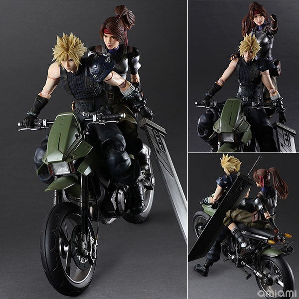 予約開始 ファイナルファンタジー Vii リメイク Play Arts改 ジェシー クラウド バイクset ルーファウス神羅 プレミアの王道