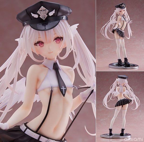 あみあみランキング1位！【限定販売】rurudo オリジナルイラスト 「天使警察エルちゃん」 1/6 完成品フィギュア[Pink・Charm] :  プレミアの王道