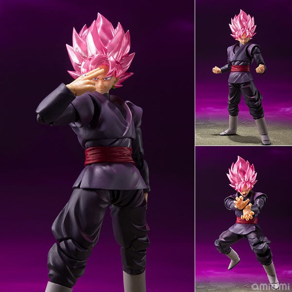 アニメイトオンラインで予約可能 S H Figuarts ゴクウブラック スーパーサイヤ人ロゼ ドラゴンボール超 Bandai Spirits プレミアの王道