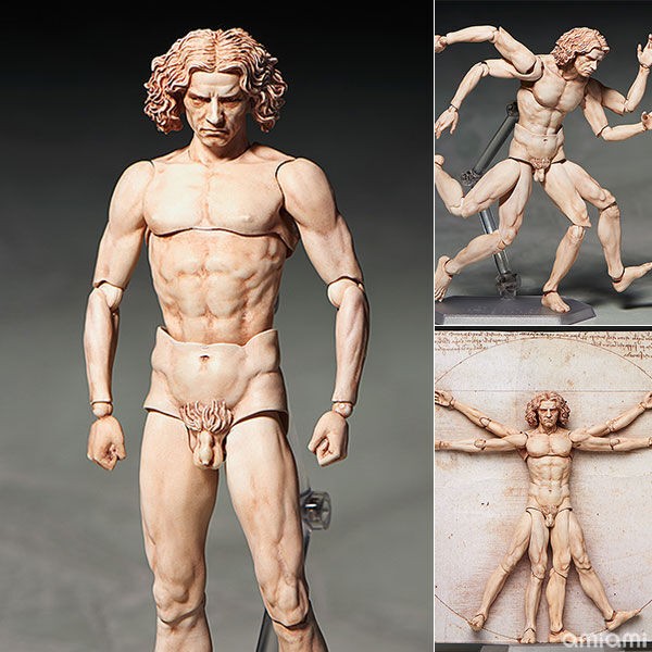 再販予約開始 Figma テーブル美術館 ウィトルウィウス的人体図 ダビデ像 叫び プレミアの王道