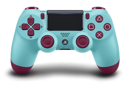 ゲオオンラインストアで再販予約開始 ゲオ専売 ソニー ワイヤレスコントローラー ｄｕａｌｓｈｏｃｋ４ ベリー ブルー プレミアの王道