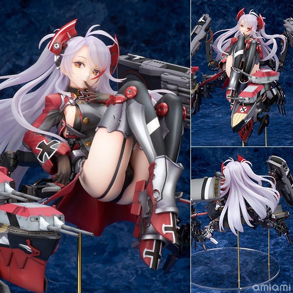 あみあみ でじたみんで完売 アズールレーン プリンツ オイゲン 1 7 完成品フィギュア アルター プレミアの王道