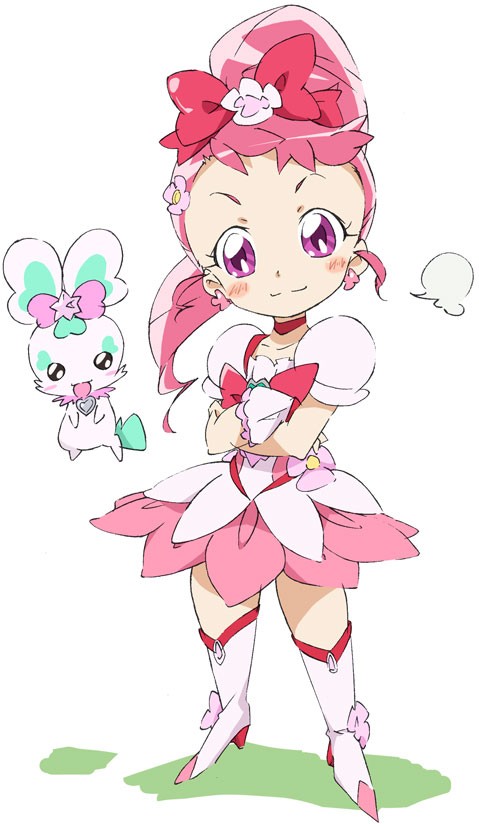 ハートキャッチプリキュア イラスト感想 第49話 みんなの心をひとつに 私は最強のプリキュア 黄金時代のtourism