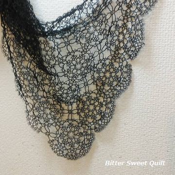 13番のショール 28、結い終わる : Bitter Sweet Quilt