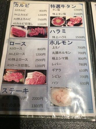 江戸川区西小岩1 焼肉市場 日々これ満腹 その２