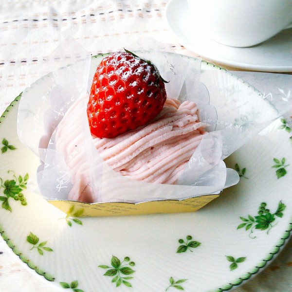 苺のレアチーズ いちご農園のケーキ屋さん おやつノート 埼玉版