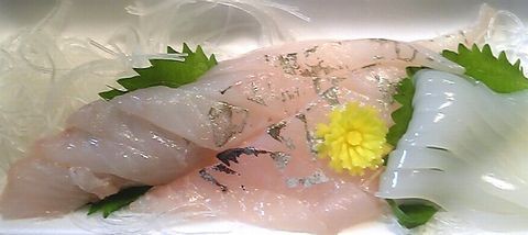 マトウダイの刺身を食べました 京丹後のおやじのうんちく日記 19世紀の味の店