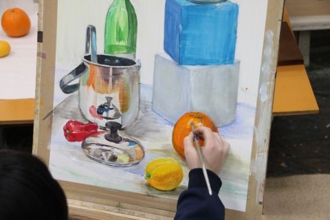 総合芸術高校　合格者　絵画 総合芸術高校の合格作品（当スクール生徒）を公開！受験体験談も