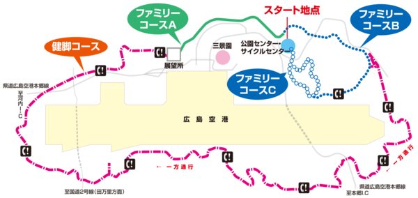 広島空港まで自走で西チャレを見にいこう きさま 見ているなッ