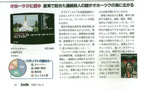 ADV] オホーツクに消ゆ / (8) 「オホーツクに消ゆ」30周年 : p6games