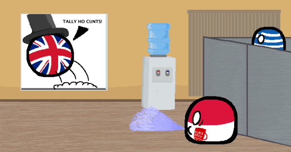 I Bloody Hate My Job ポーランドボール 万国旗