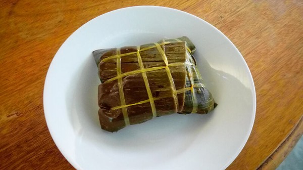 ペルーの日曜日の伝統的朝食 Tamal タマル ぱちぇこだより ペルーに住む日本人 ペルーで子育てやってます