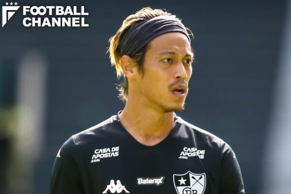 本田タッチ集 ボタフォゴ本田圭佑 フル出場 採点 7 0 Samurai Footballers サッカーまとめ