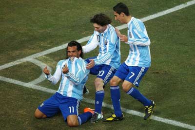 新品/タグ付き】2010南アフリカW杯 アルゼンチン代表 ♯8 ベロン