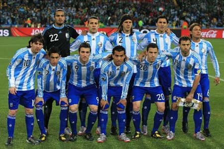 2010W杯 決勝トーナメント1回戦 アルゼンチン代表 vs. メキシコ