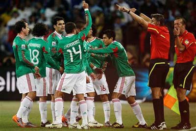 2010W杯 決勝トーナメント1回戦 アルゼンチン代表 vs. メキシコ