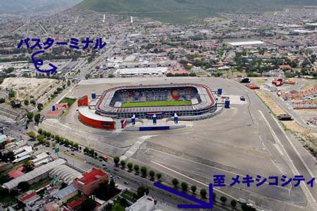 パチューカへ応援に行こう2 エスタディオ イダルゴで観戦編 パチュースを追いかけて