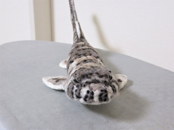 ナガサキトラザメ 羊毛の苑 生き物羊毛フェルト