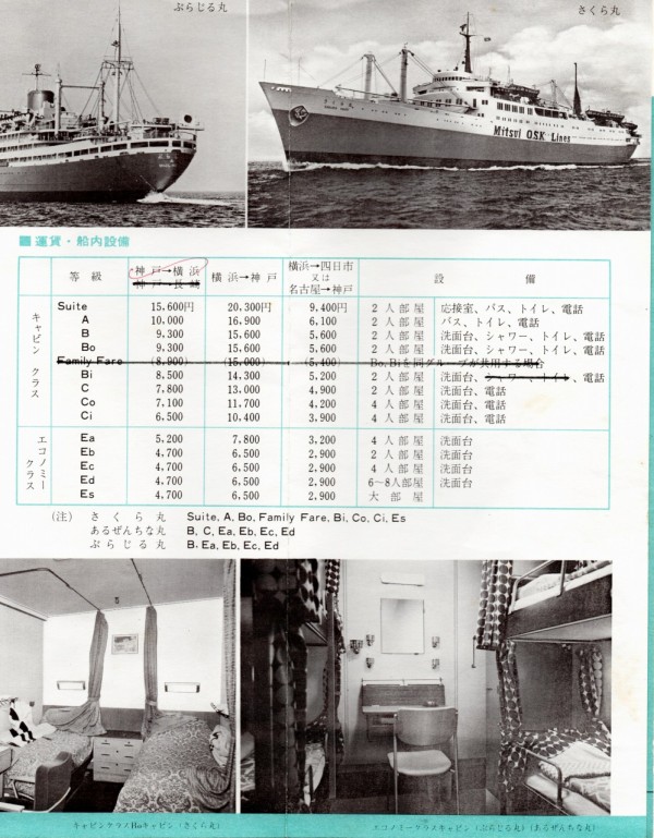 巡航見本市船さくら丸から新さくら丸へ３ 1970年（昭和45年）6月１5日 : 乗り物百貨店 貴重映像（ 鉄道船飛行機の情報）