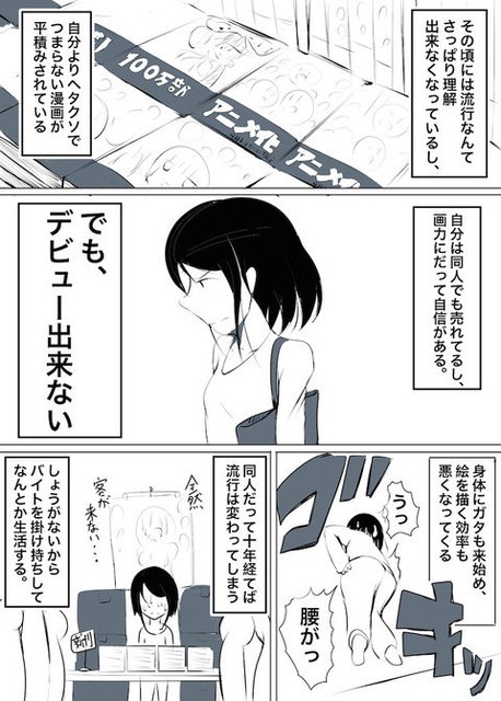 マンガ家になれなかった友達の末路ww ｐａｏｐａｏ ｒｏｏｍ