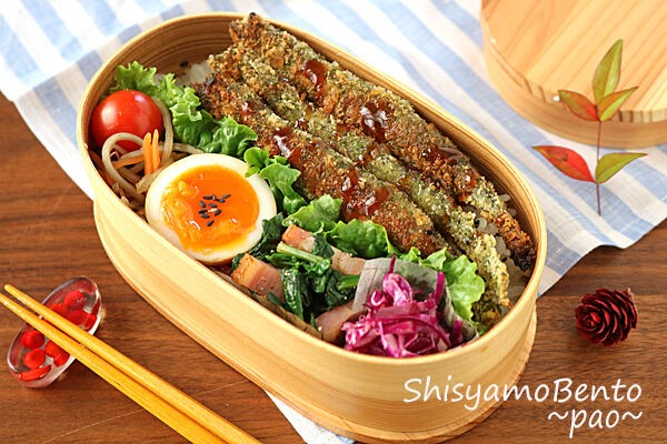 今日のわっぱ弁当♪ししゃもフライ丼弁当 : ぱおの簡単おうち 今日のわっぱ弁当♪ししゃもフライ丼弁当 : ぱおの簡単おうち