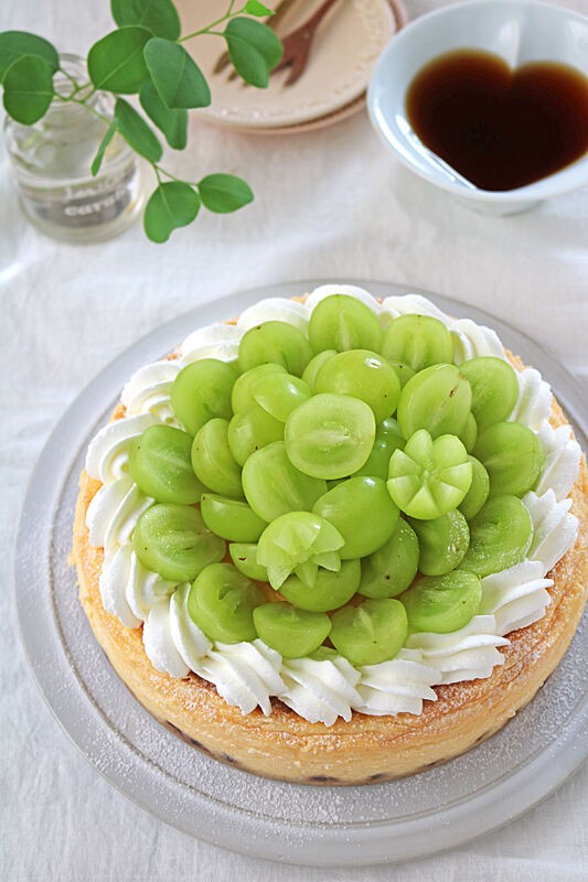 息子の誕生日ケーキ濃厚NYチーズケーキ！誕生日を盛り上げる