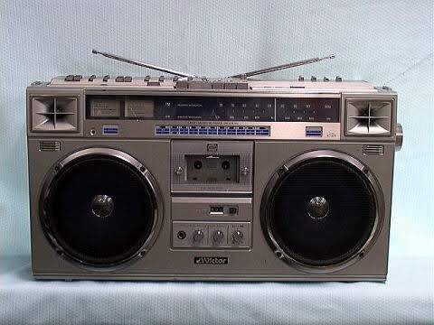 Victor RC-M70 強い ビクター FM/AMステレオラジオカセットラジカセ