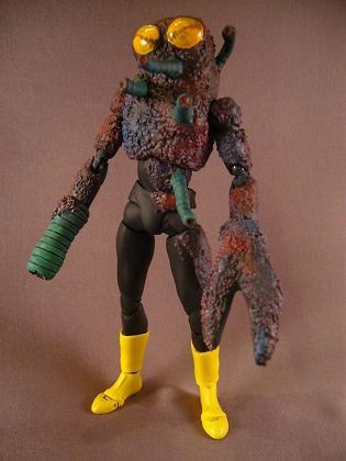 ヒルカメレオン（フィギュアーツ改造） : 特撮フィギュアの可動化改造日記