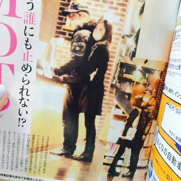 画像 北川景子さんとdaigoさん 書店で抱き合い首筋にキスｗｗｗｗｗ ぱぴこ速報