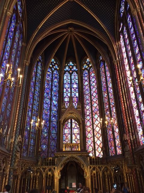 ステンドグラスとヴィヴァルディ Sainte Chapelleのコンサート パリ 情報と生活