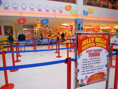 Jelly Belly California Factory 徒然ぱせり 北california日記