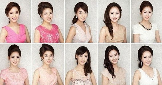量産型クローン美女 韓国の美人コンテスト ミス コリア2013 の出場者がみんなそっくりと話題に ザイーガ
