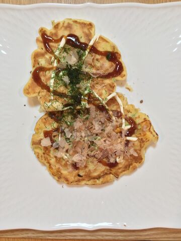たこ焼き粉で キャベツチーズ焼き 肉不使用であっさり 料理したことないolが料理できるようになるまでの軌跡