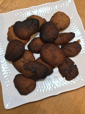 黒ごまきな粉クッキー ひどい焦げ味 失敗作公開 料理したことないolが料理できるようになるまでの軌跡