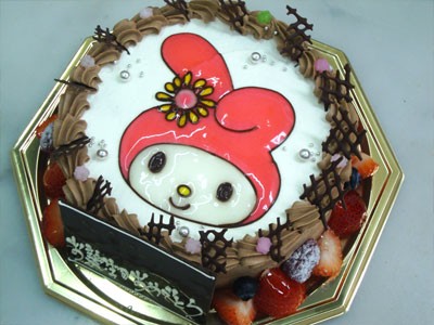 バースデーケーキ マイメロディ 誕生日 記念日用にオーダーできるデコレーションケーキ